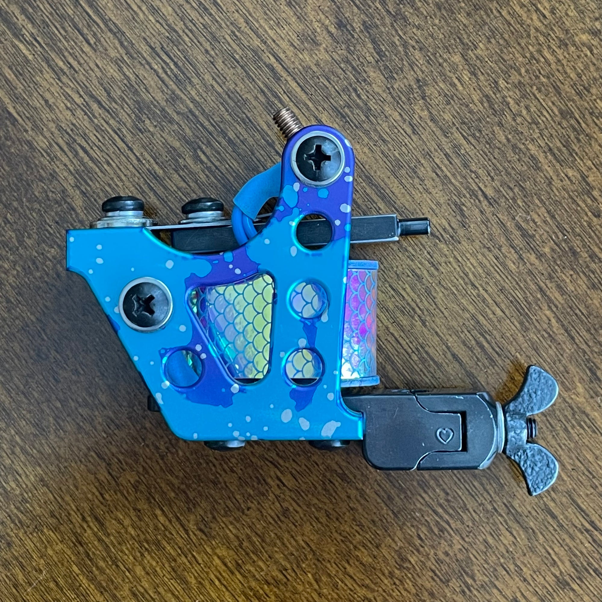 Blue Splatter Mini V2 Liner